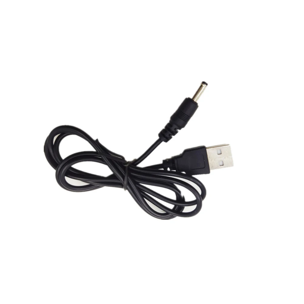 кабель для зарядки с разъемом USB-DC длиной 1 м, Универсальное зарядное устройство 2A, кабель питания, Пластиковый кабель питания, Запасные части для настольного светильника Изображение 5
