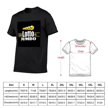 Новая футболка Team LottoNL-Jumbo, короткие футболки, топы, мужские футболки в упаковке 2