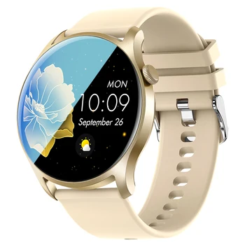 IAURA KC08 Смарт-часы Женские Мужские Bluetooth Call с сенсорным экраном Спортивные Водонепроницаемые Пульсометр Фитнес-трекер для Android iOS 1